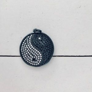 Yin Yang charm for necklace